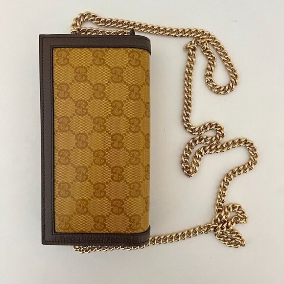 GUCCI X ADIDAS Mini Chain Crossbody Bag Clutch Limited Edition - Picture 4 of 13